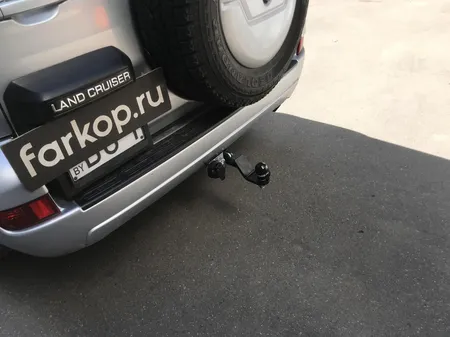Фаркоп Лидер Плюс для Toyota Land Cruiser Prado J120 2002-2009 T123-AE в Киров