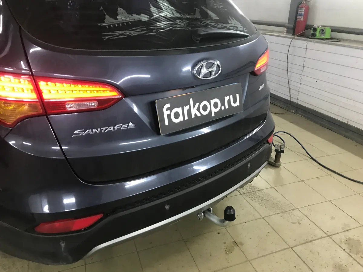 Фаркоп Galia для Hyundai Santa Fe (вкл. Grand) 2012-2018 H091A в Киров Фаркоп Galia для Hyundai Santa Fe (вкл. Grand) 2012-2018 H091A в Киров