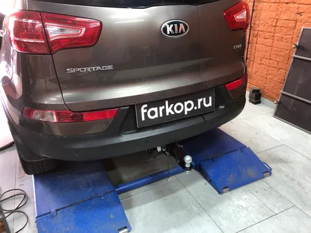 Фаркоп Лидер Плюс для Kia Sportage 2010-2016 K112-E в Киров