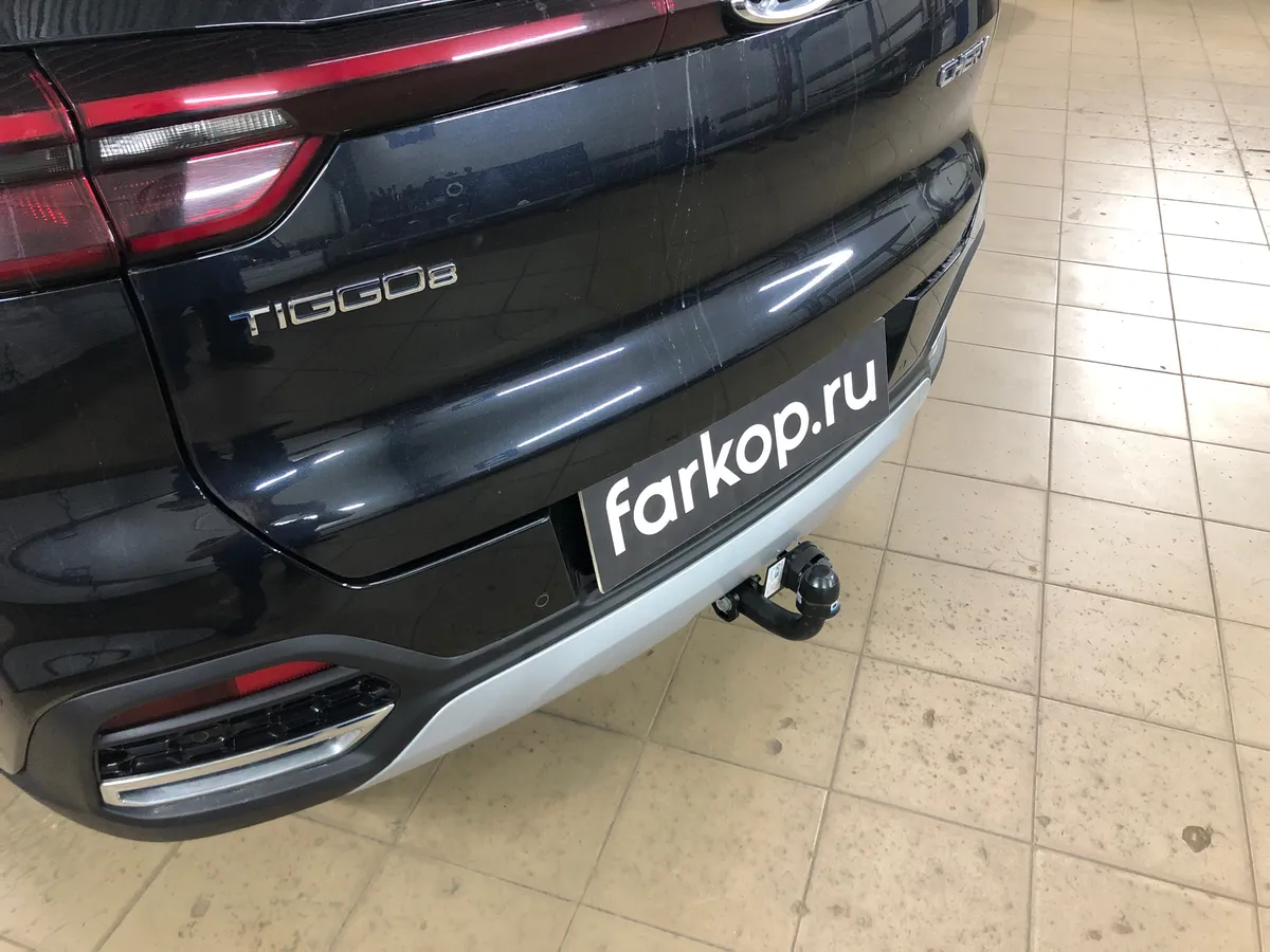 Фаркоп Oris для Chery Tiggo 8 2019- 7614-A в Киров Фаркоп Oris для Chery Tiggo 8 2019- 7614-A в Киров