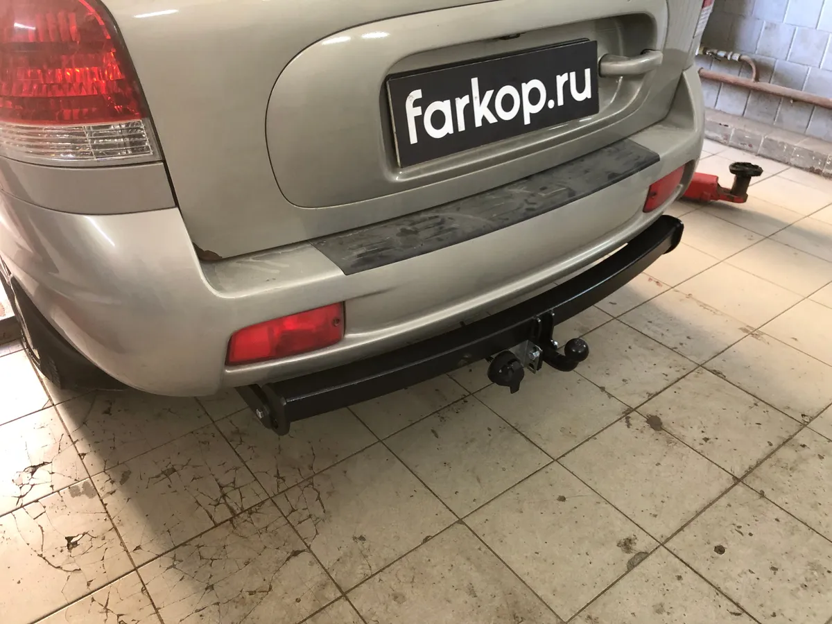 Фаркоп Лидер Плюс для Hyundai Santa Fe Classic 2007-2012 H205-A в Киров