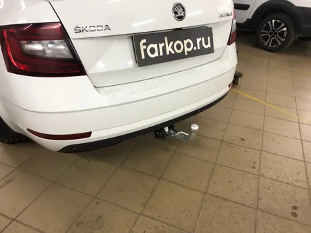 Фаркоп Лидер Плюс для Skoda Octavia (лифтбек) 2013-2020 Арт. S108-BA S108-BA в Киров