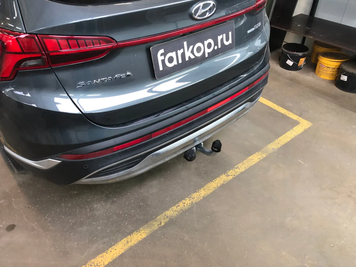 Фаркоп Galia для Hyundai Santa Fe 2020-2024 K050A в Киров Фаркоп Galia для Hyundai Santa Fe 2020-2024 K050A в Киров