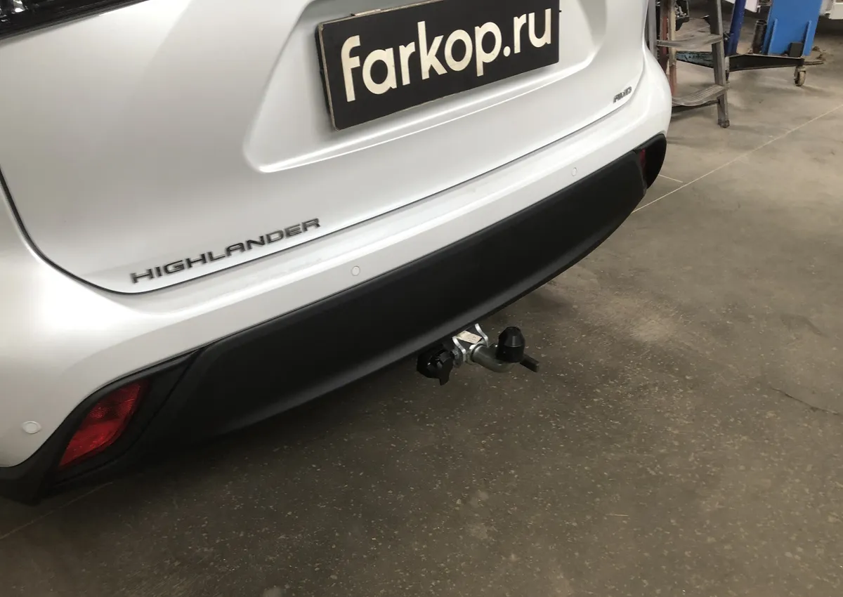 Фаркоп Galia для Toyota Highlander 2019-2026 T077C в Киров