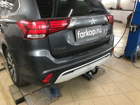 Фаркоп Лидер Плюс для Mitsubishi Outlander 2012-2022 M113-A в Киров