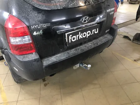 Фаркоп Лидер Плюс для Hyundai Tucson 2004-2010 H204-BA в Киров