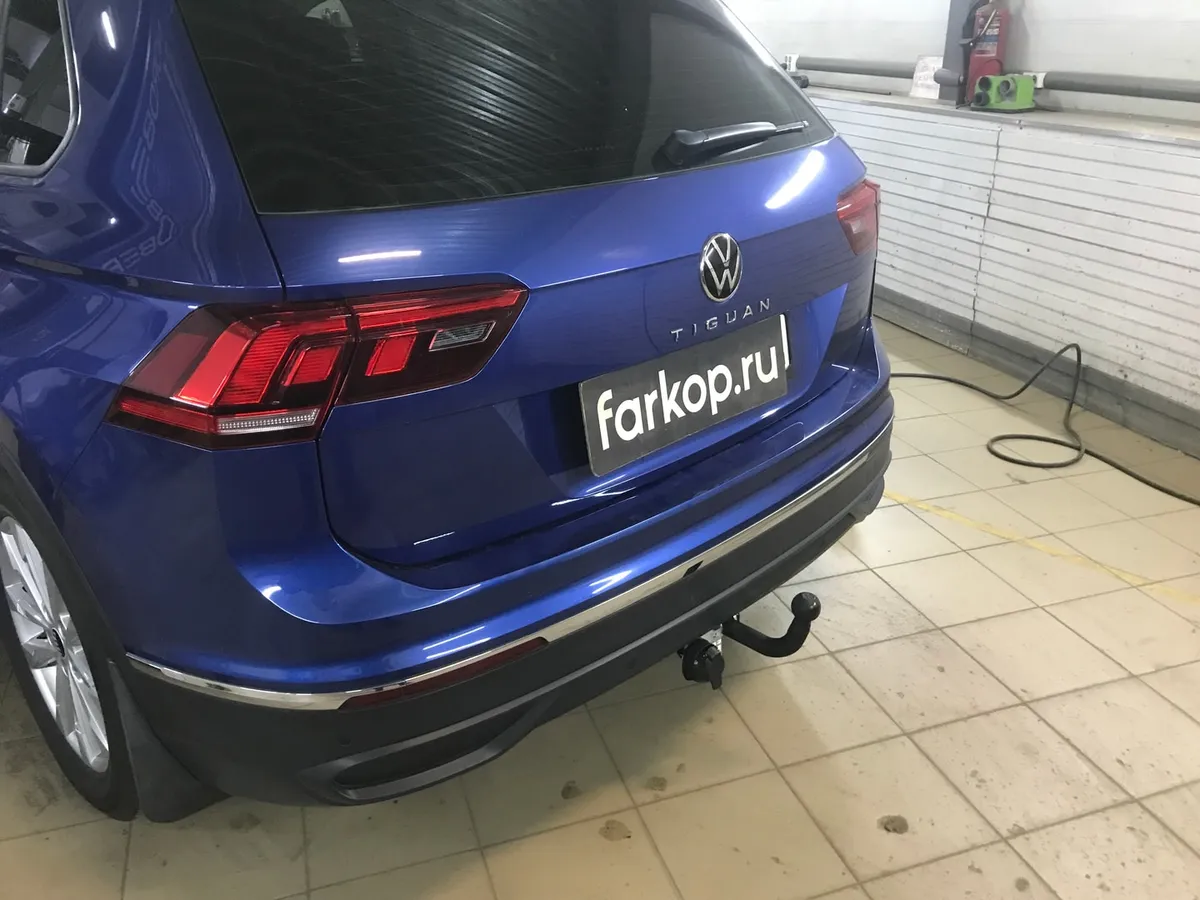 Фаркоп Лидер Плюс для Volkswagen Tiguan 2017- V123-A в Киров