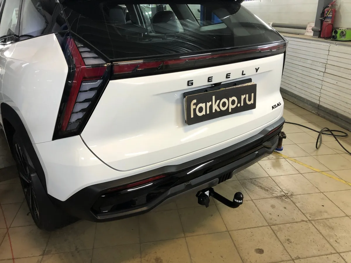 Фаркоп Oris для Geely Atlas 2023- 9030-A в Киров Фаркоп Oris для Geely Atlas 2023- 9030-A в Киров