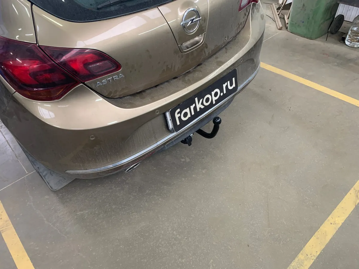 Фаркоп Лидер Плюс для Opel Astra (хетчбек) 2010-2016 O118-A в Киров