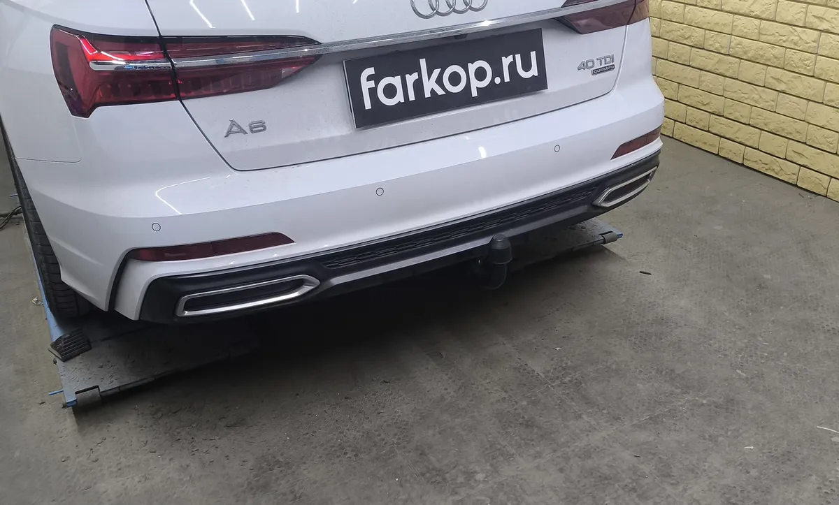 Фаркоп Galia для Audi A6 (седан, универсал) 2018- A051V в Киров Фаркоп Galia для Audi A6 (седан, универсал) 2018- A051V в Киров