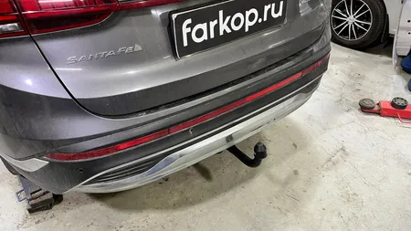 Фаркоп Galia для Hyundai Santa Fe 2020-2024 K050V в Киров