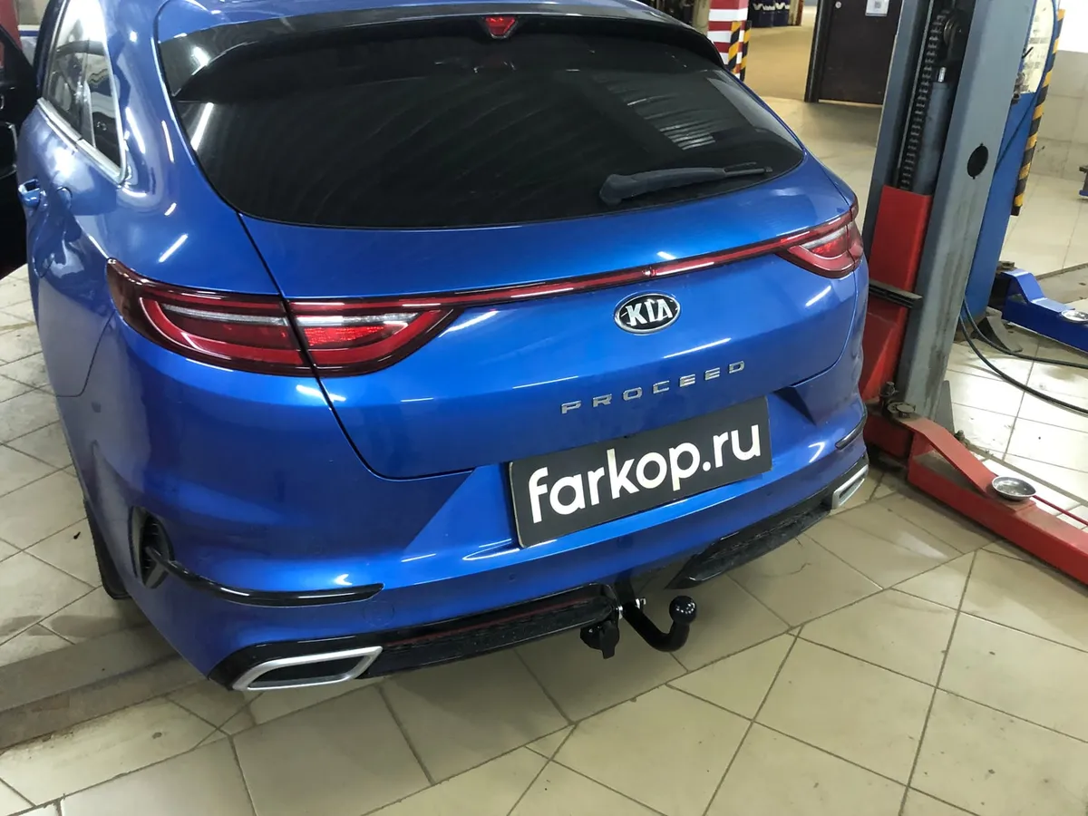 Фаркоп Лидер Плюс для Kia ProCeed (универсал) 2018- K125-A в Киров