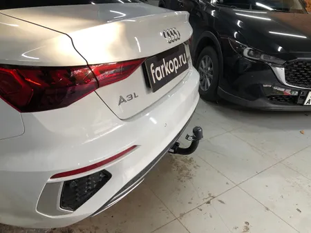 Фаркоп Steinhof для Audi A3 (седан, хетчбек) 2020- Арт. A-126 A-126 в Киров