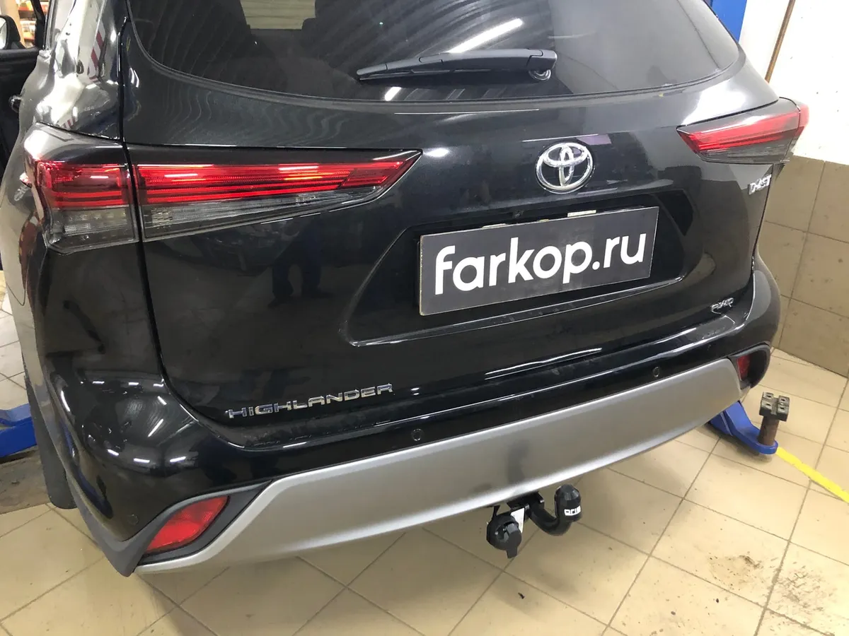 Фаркоп Oris для Toyota Highlander 2019-2026 3001-A в Киров Фаркоп Oris для Toyota Highlander 2019-2026 3001-A в Киров