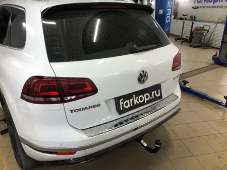 Фаркоп Oris для Volkswagen Touareg 2010-2018, кроме R-Line 3555-D2 в Киров