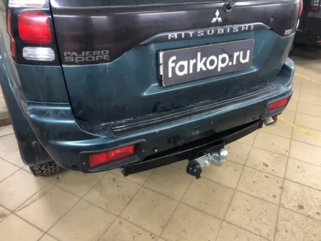 Фаркоп Лидер Плюс для Mitsubishi Pajero Sport 1998-2008 M107-F в Киров