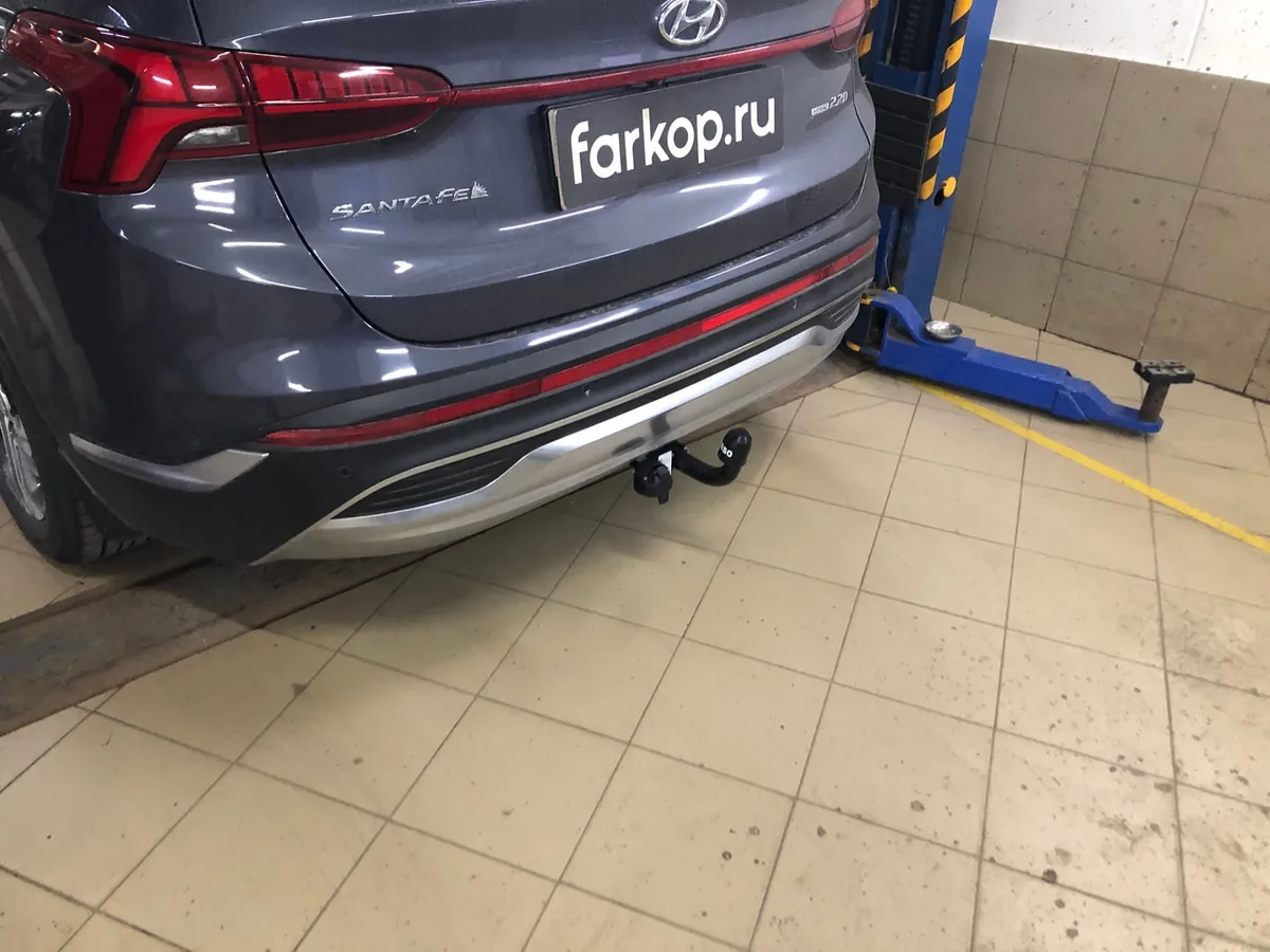 Фаркоп Oris для Hyundai Santa Fe 2020-2024 6768-A в Киров
