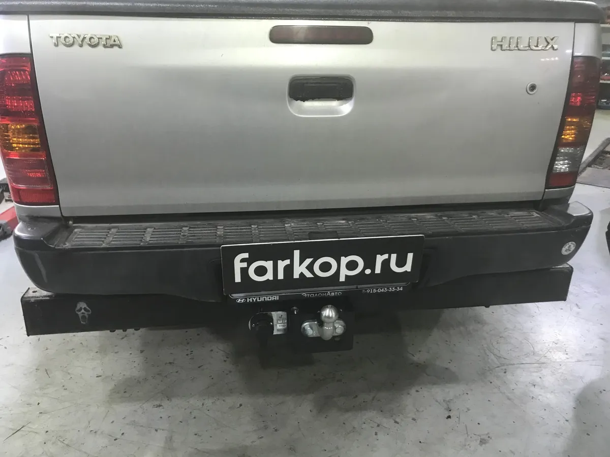 Фаркоп Лидер Плюс для Toyota Hilux (4WD) 2008-2010 T114-F в Киров