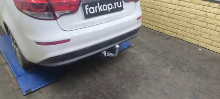 Фаркоп Лидер Плюс для Kia Rio (седан, хетчбек) 2011-2017 H219-BA в Киров