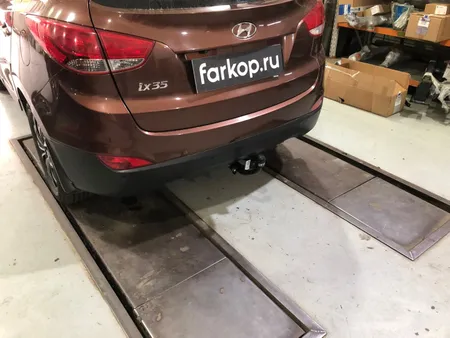Фаркоп Oris для Hyundai ix35 2010-2015  4253-A в Киров