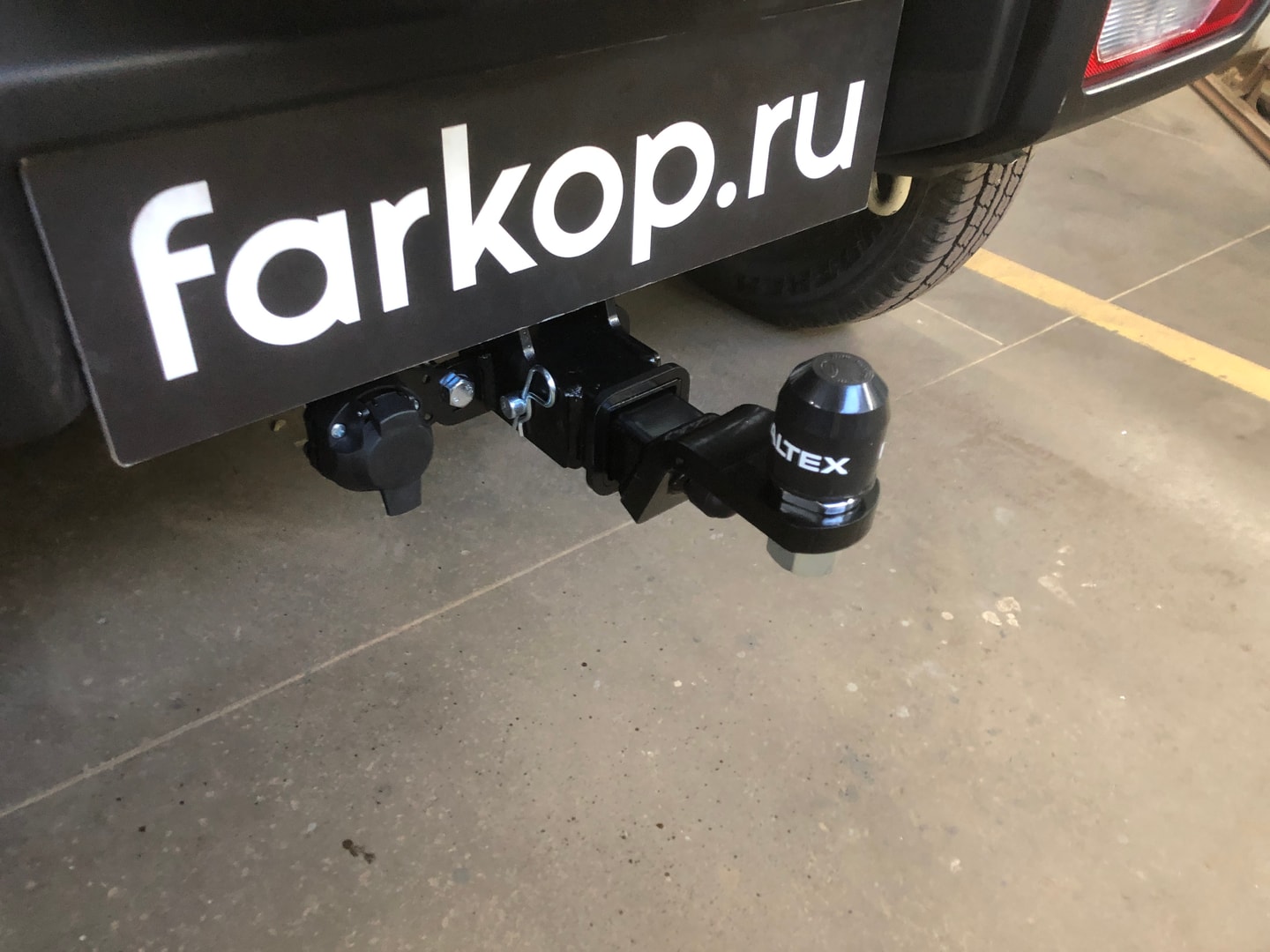 Установили фаркоп TowRus для Suzuki Jimny 2025 г. в.
